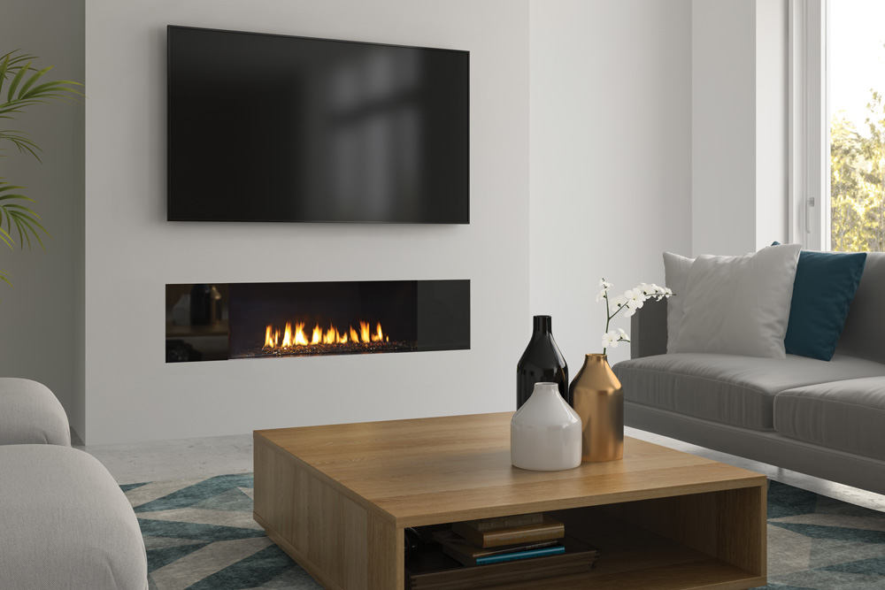 Regency-Fireplace-TV-Wall-City-Series-New-York-View